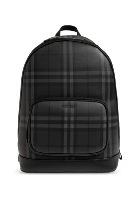 City Check Zip Backpack