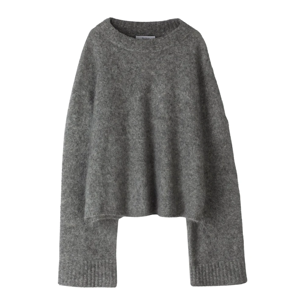 Stylein Korte Trui met Stijl Gray Dames