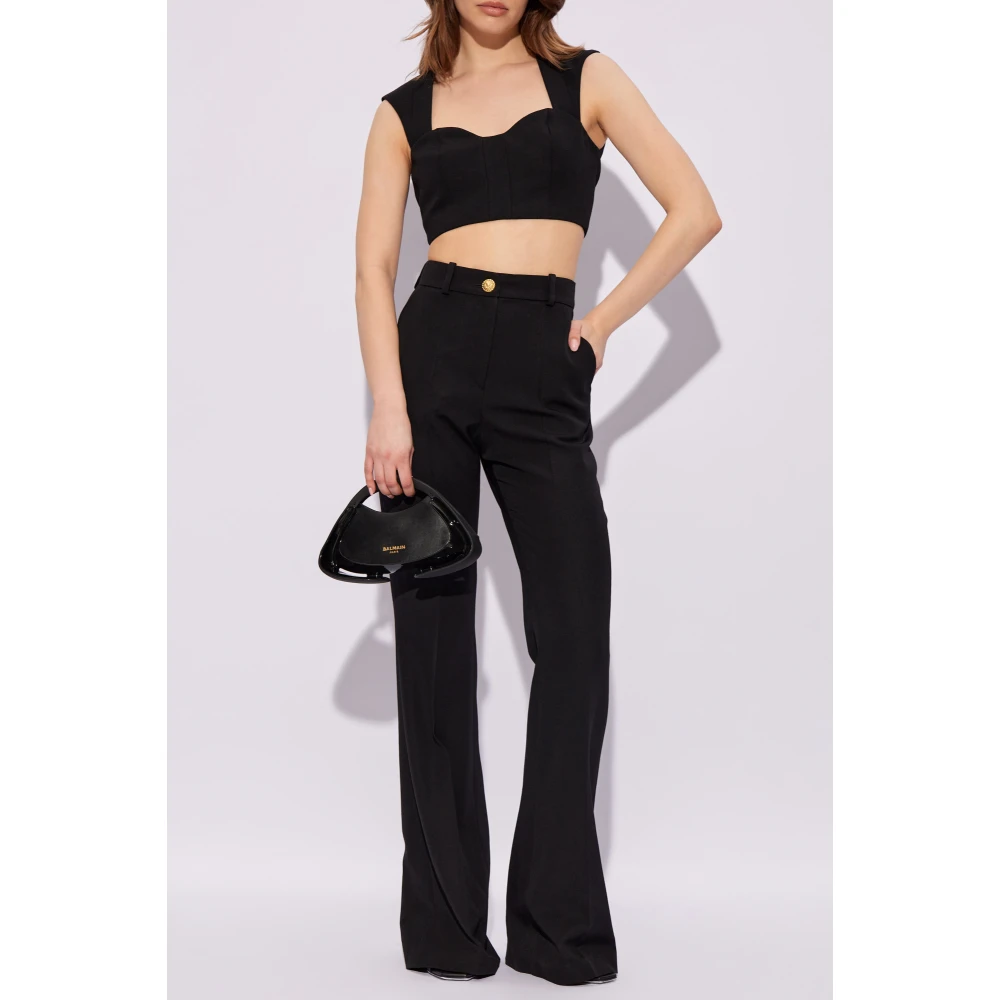 Balmain Wollen top Black Dames