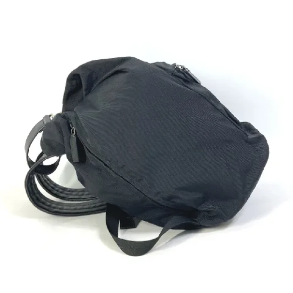Gucci Vintage Pre-owned Canvas gucci-bags Black Heren