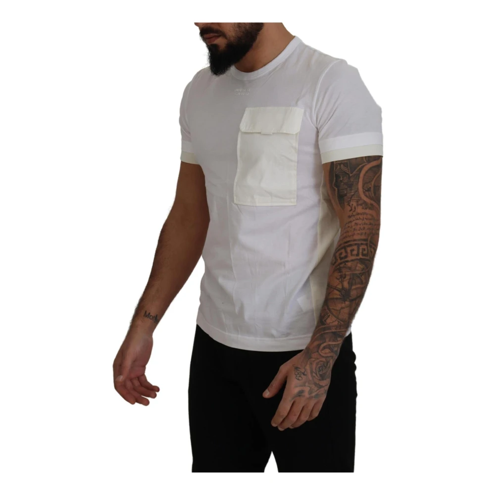 Dolce & Gabbana Witte DG Logo T-shirt White Heren