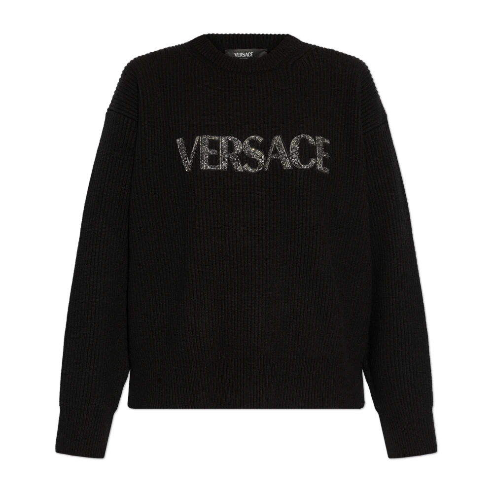 Knitwear > Cashmere Knitwear - - Versace - Modalova