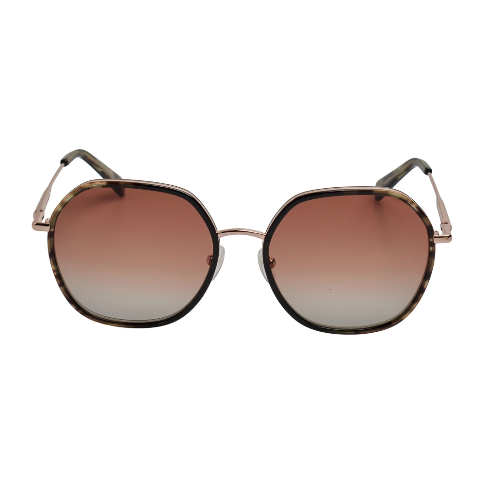 Longchamp Women's Pink Sunglasses, One Size, Geometric Rounded Sunglasses