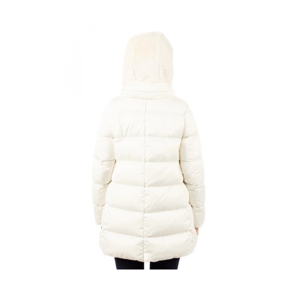 Herno Dames Puffer Jas White Dames