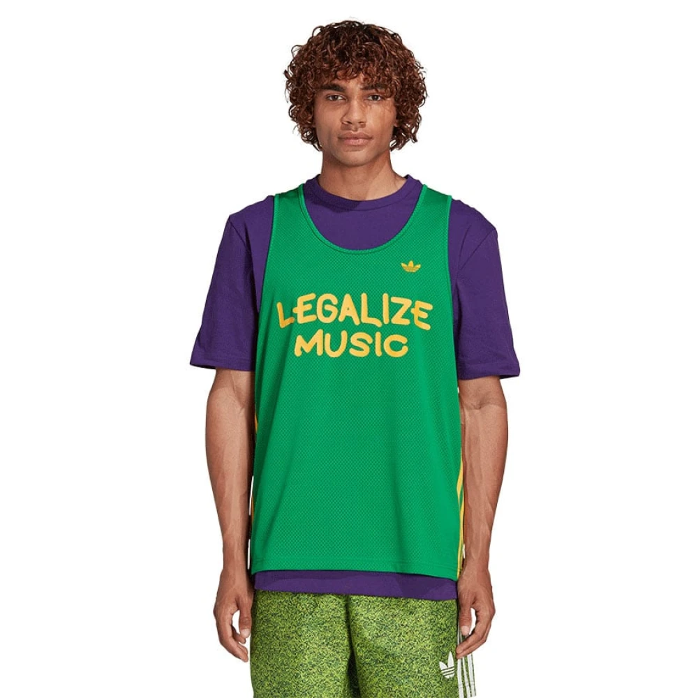 Adidas Kerwin Frost DJ Tee Green Heren