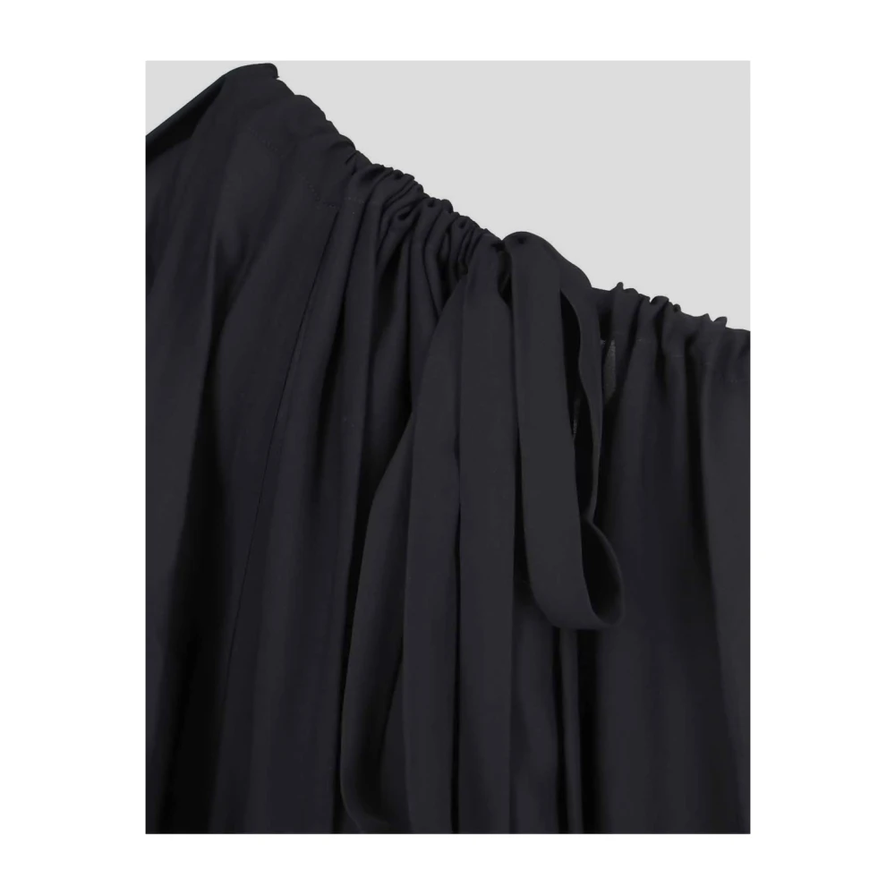 Khaite Stijlvolle Ribgebreide Top Black Dames