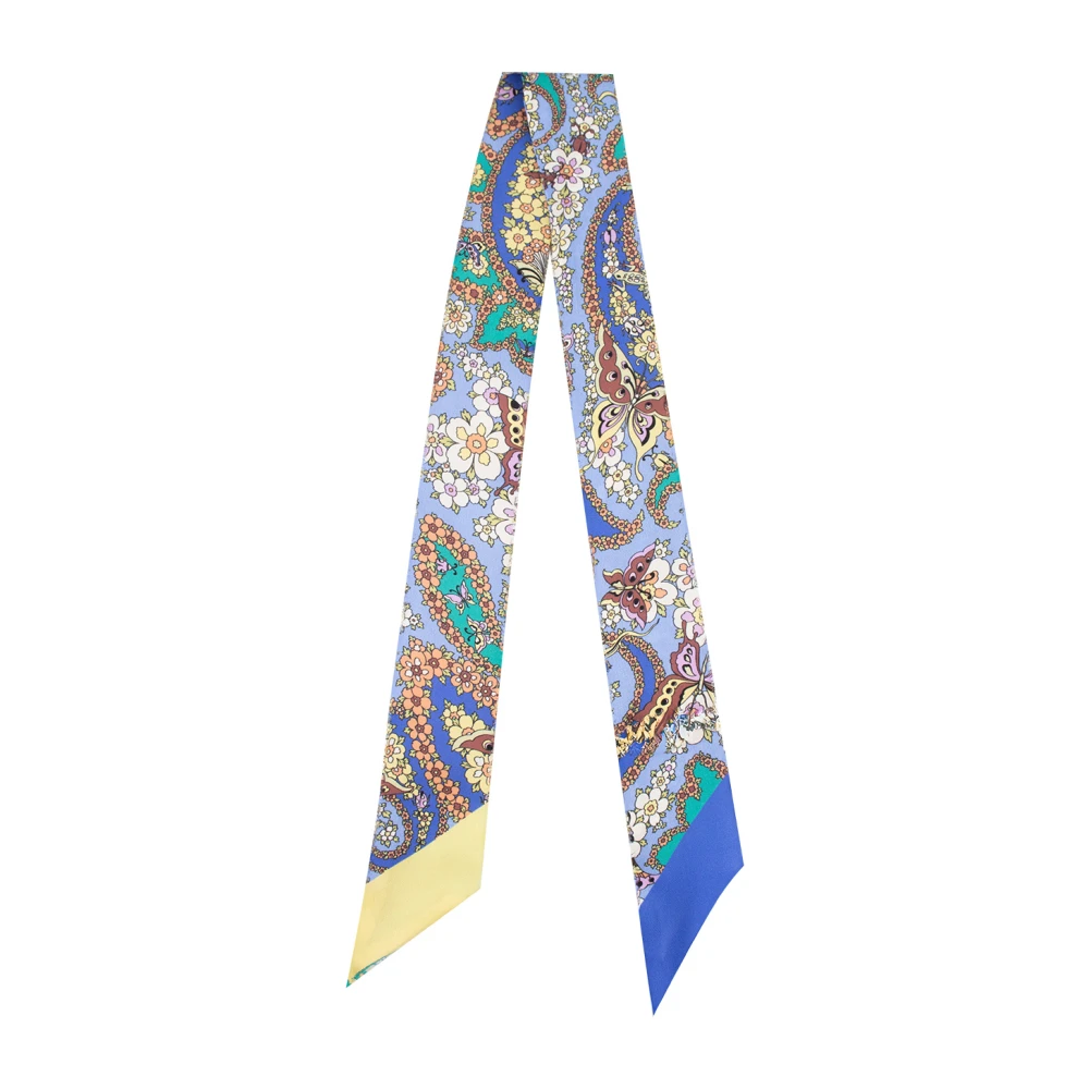 ETRO Paisley Zijden Sjaal Multicolor Dames