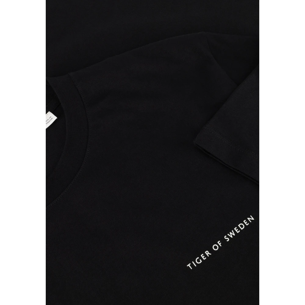 Tiger Of Sweden Heren Stijlvolle Polo & T-shirt Black Heren