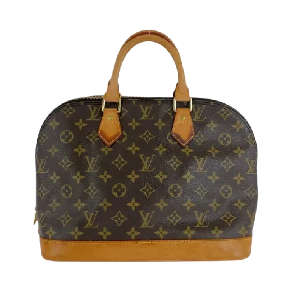 Louis Vuitton Vintage Pre-owned Canvas handbags Brown Dames