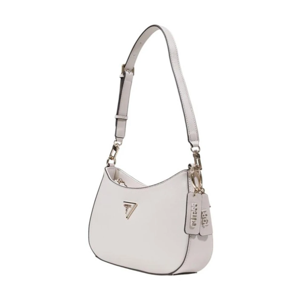 Guess Stijlvolle Faux Leren Handtas Beige Dames