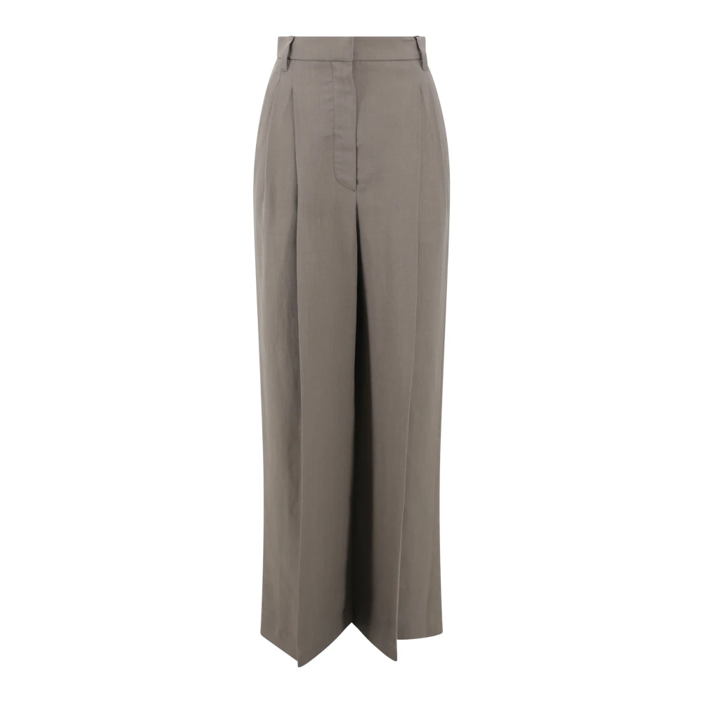 Trousers > Wide Trousers - - Brunello Cucinelli - Modalova