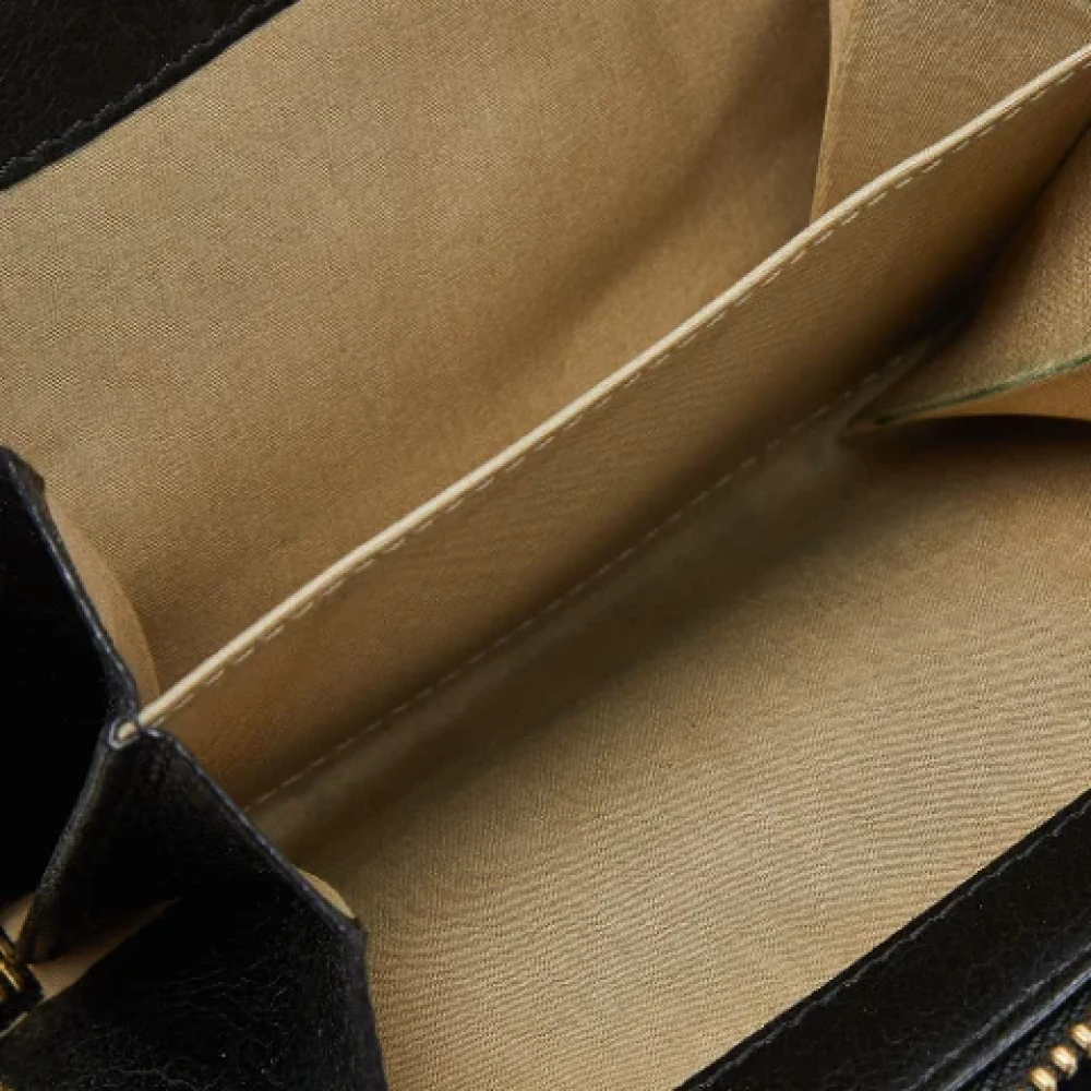 Chloé Pre-owned Canvas wallets Black Dames