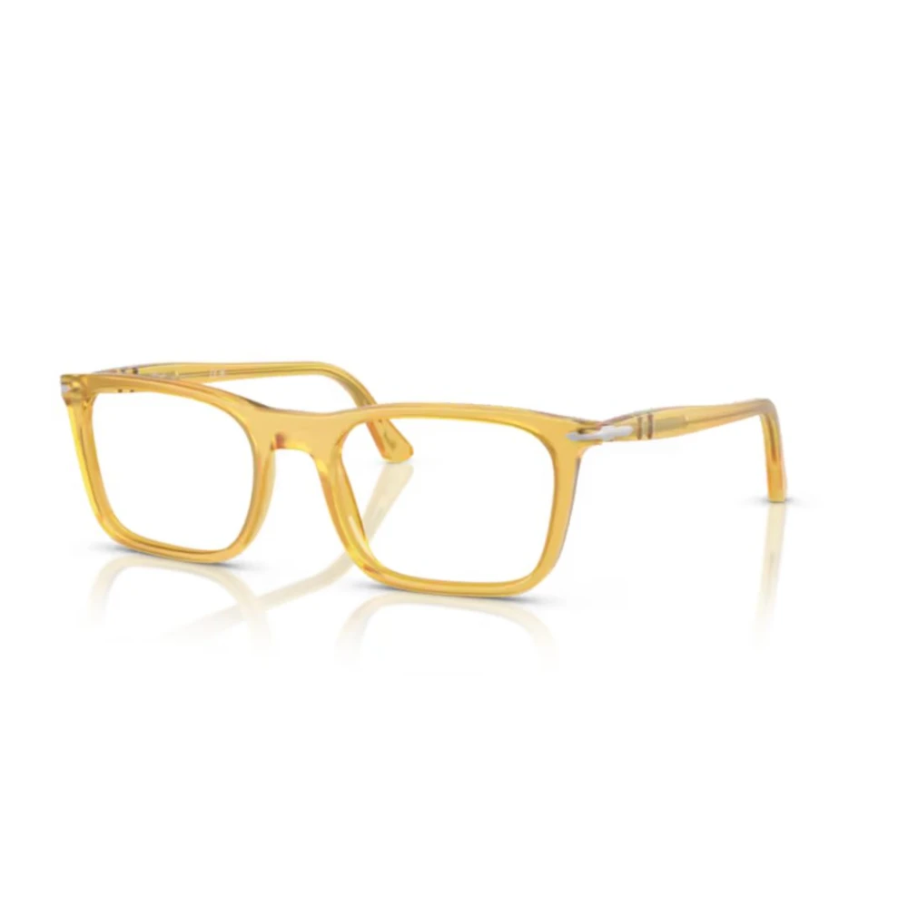 Persol Unisex Yellow Glasses, One Size, Stylish Sunglasses For Everyday Wear