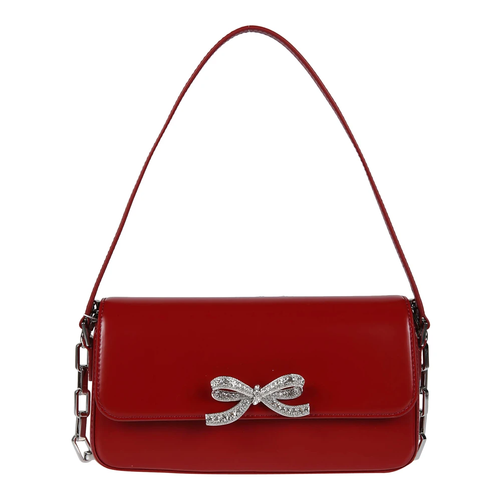 Self Portrait Stijlvolle Baguette Bag voor dagelijkse stijl Red Dames