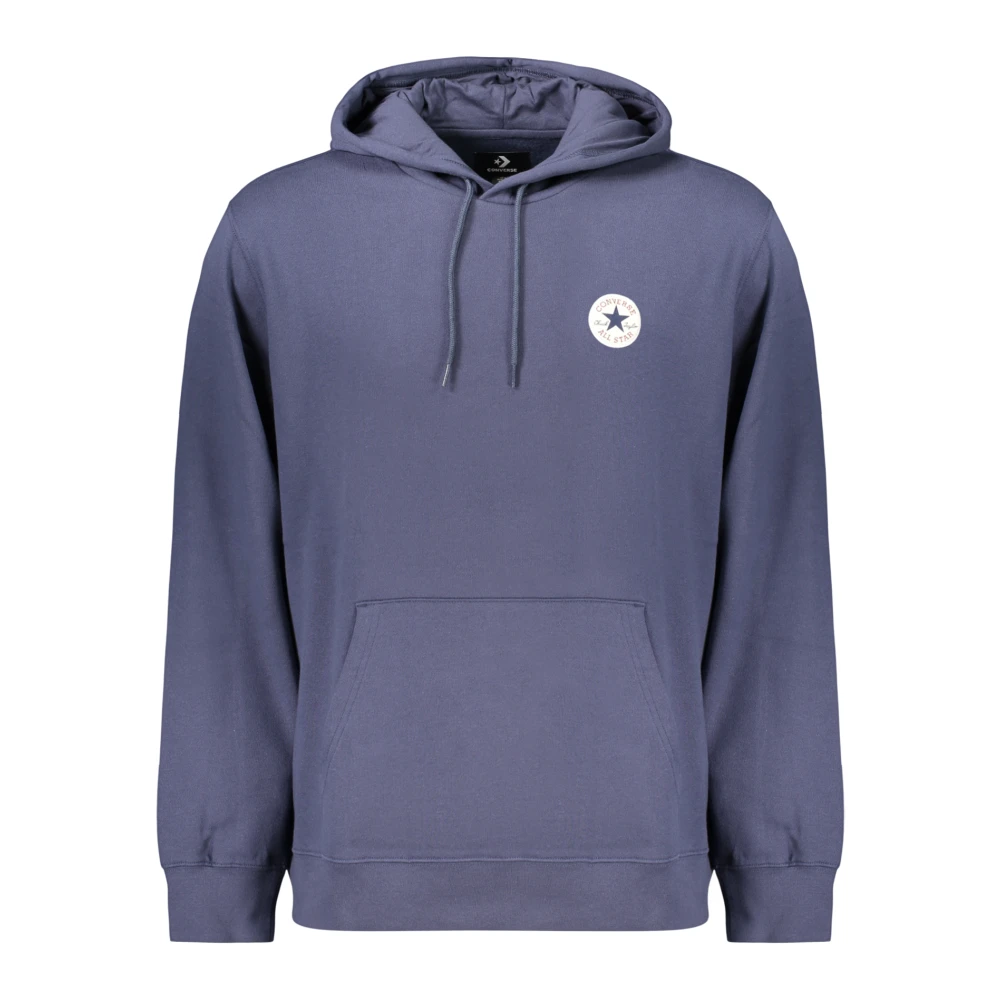 Converse Blue Hoodies, Male, M, Chuck Patch Hoodie
