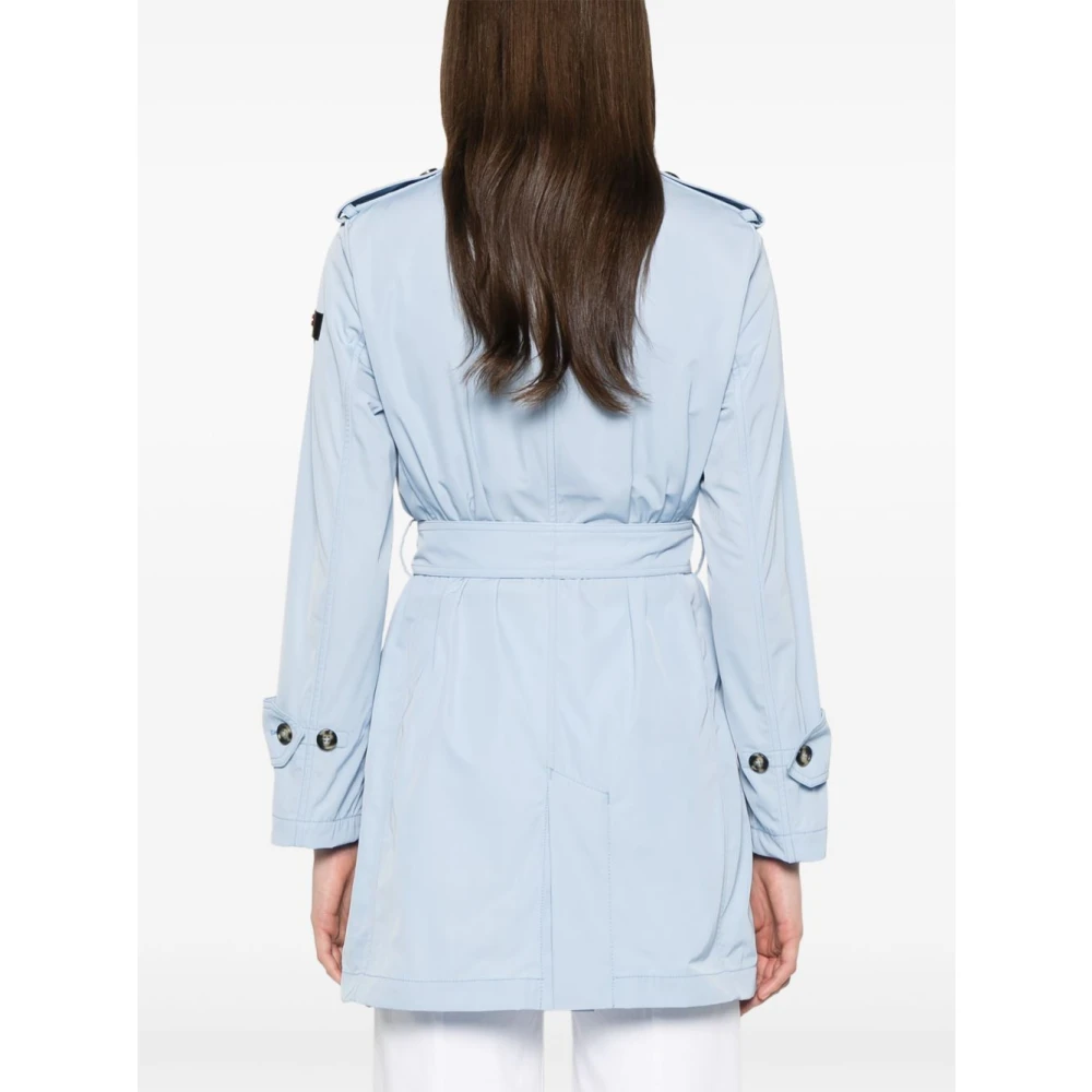 Peuterey Lichtblauwe Parka Damesmode Blue Dames