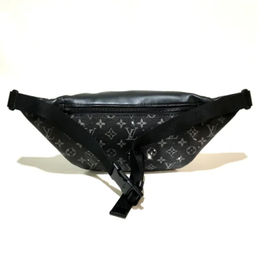 Louis Vuitton Vintage Pre-owned Canvas crossbody-bags Black Dames