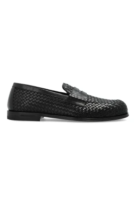 Läder skor typ Loafers