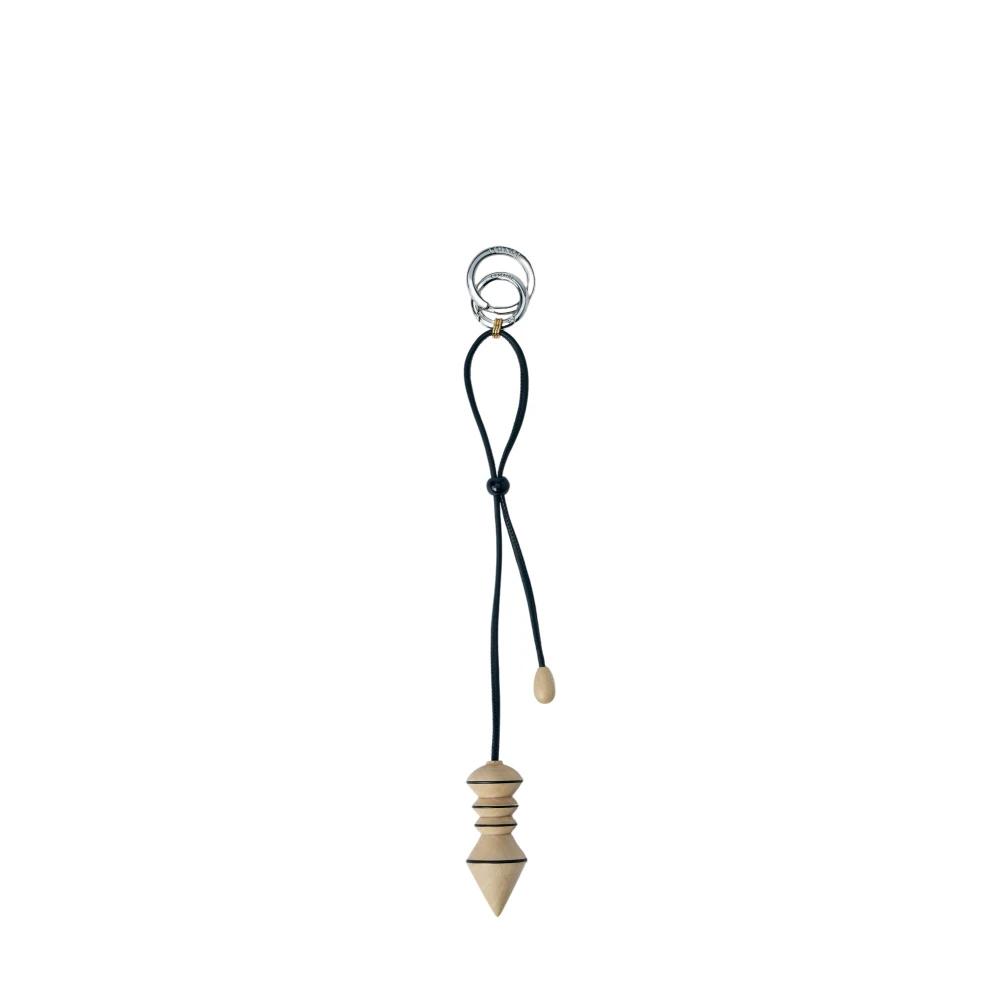 Lemaire Men's Multicolor Keychains, One Size, Pendulum Bag Charm