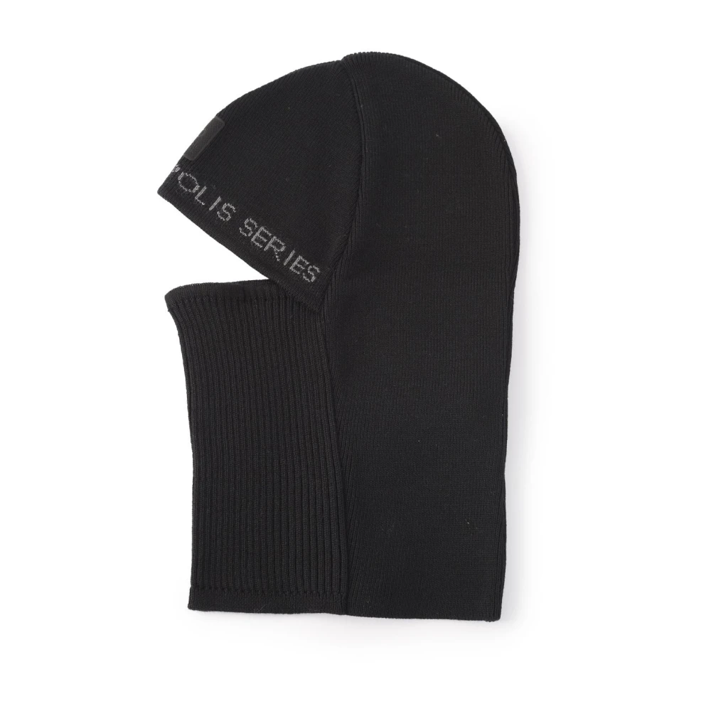 C.P. Company Metropolis Series Re-Wool Balaclava in zwart Black Heren