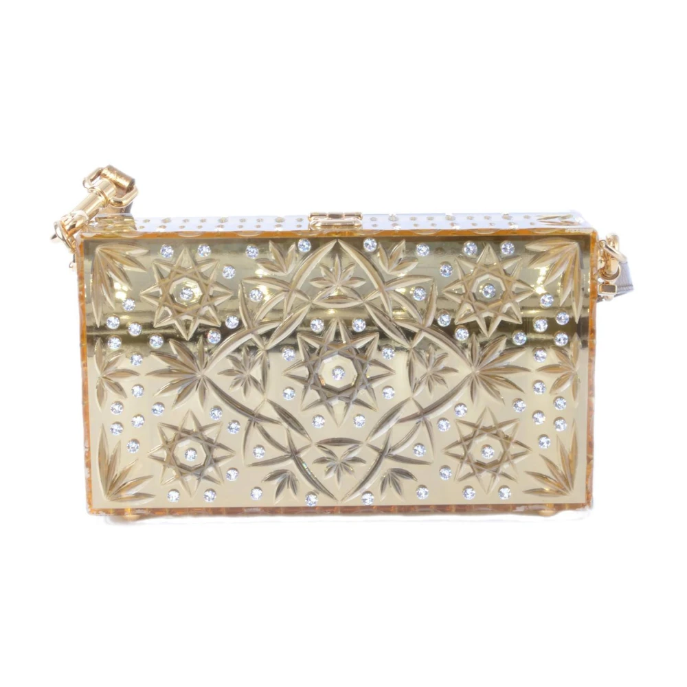 Dolce & Gabbana Bloemen Clutch voor vrouwen Multicolor Dames