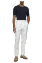 pull-bleu-a-col-rond-et-manches-courtes