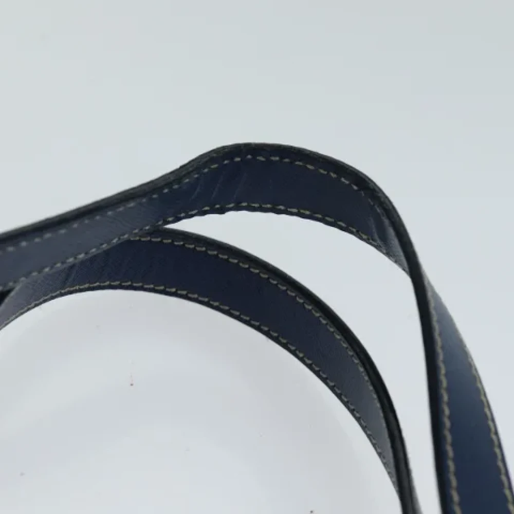 Prada Vintage Pre-owned Nylon totes Blue Dames