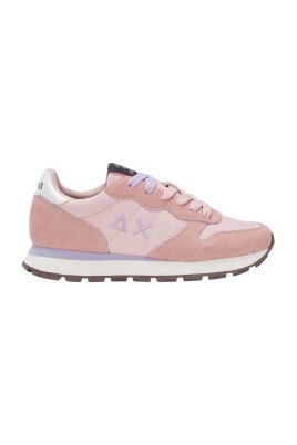 pink-leather-and-fabric-casual-sneaker