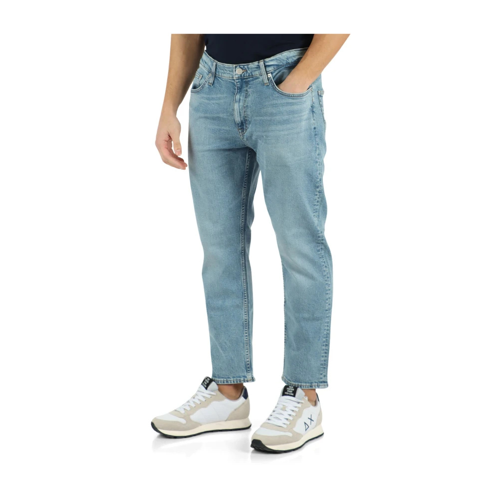 Tommy Jeans Trousers Blue Heren