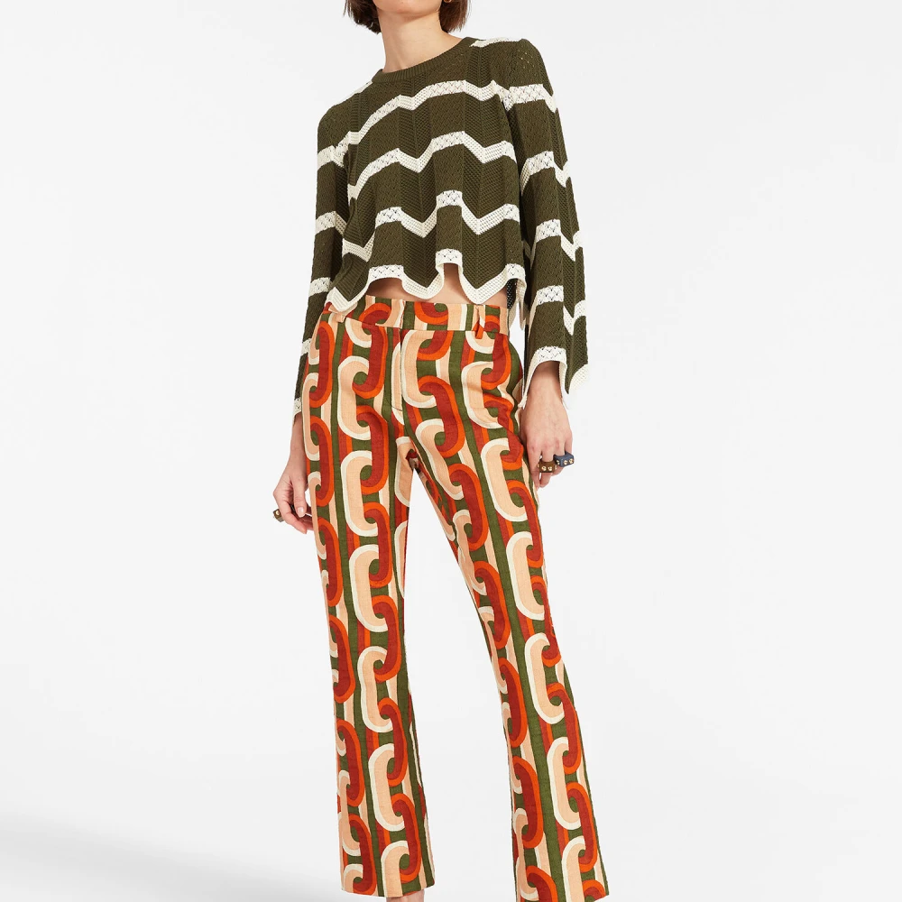 La DoubleJ Trousers Multicolor Dames