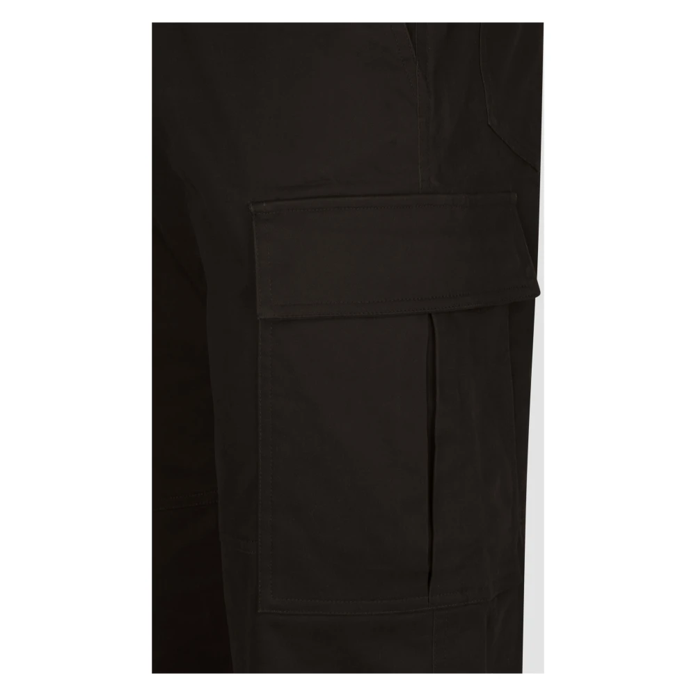 add Broek IN Katoen Stretch Black Heren