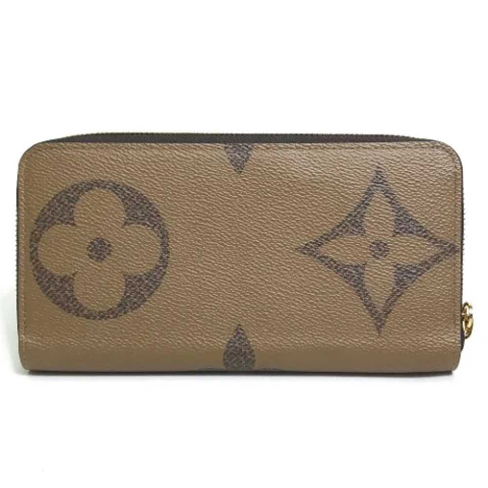 Louis Vuitton Vintage Pre-owned Leather wallets Brown Dames