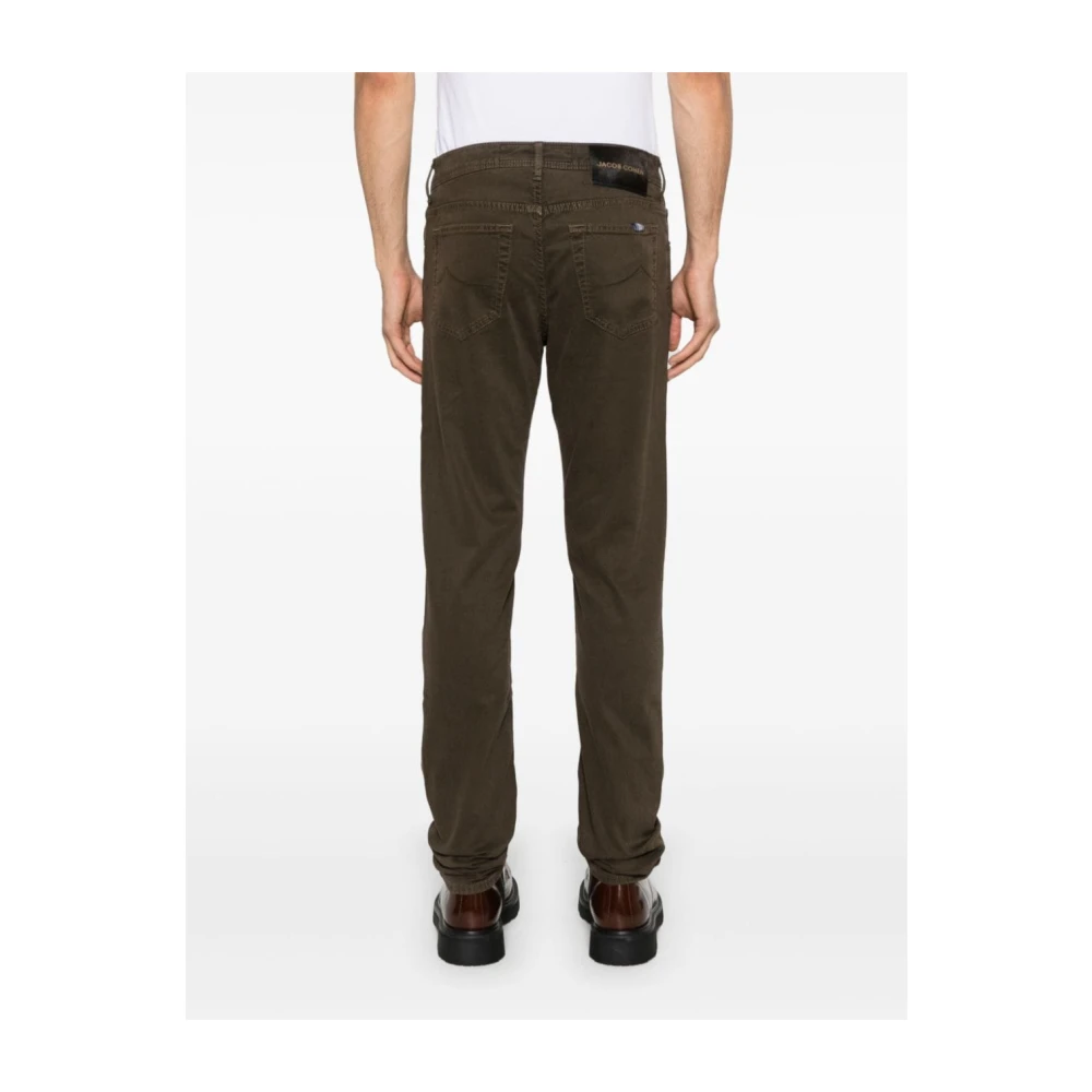 Jacob Cohën Bruine Jeans Wijde Zoom Herenkleding Brown Heren