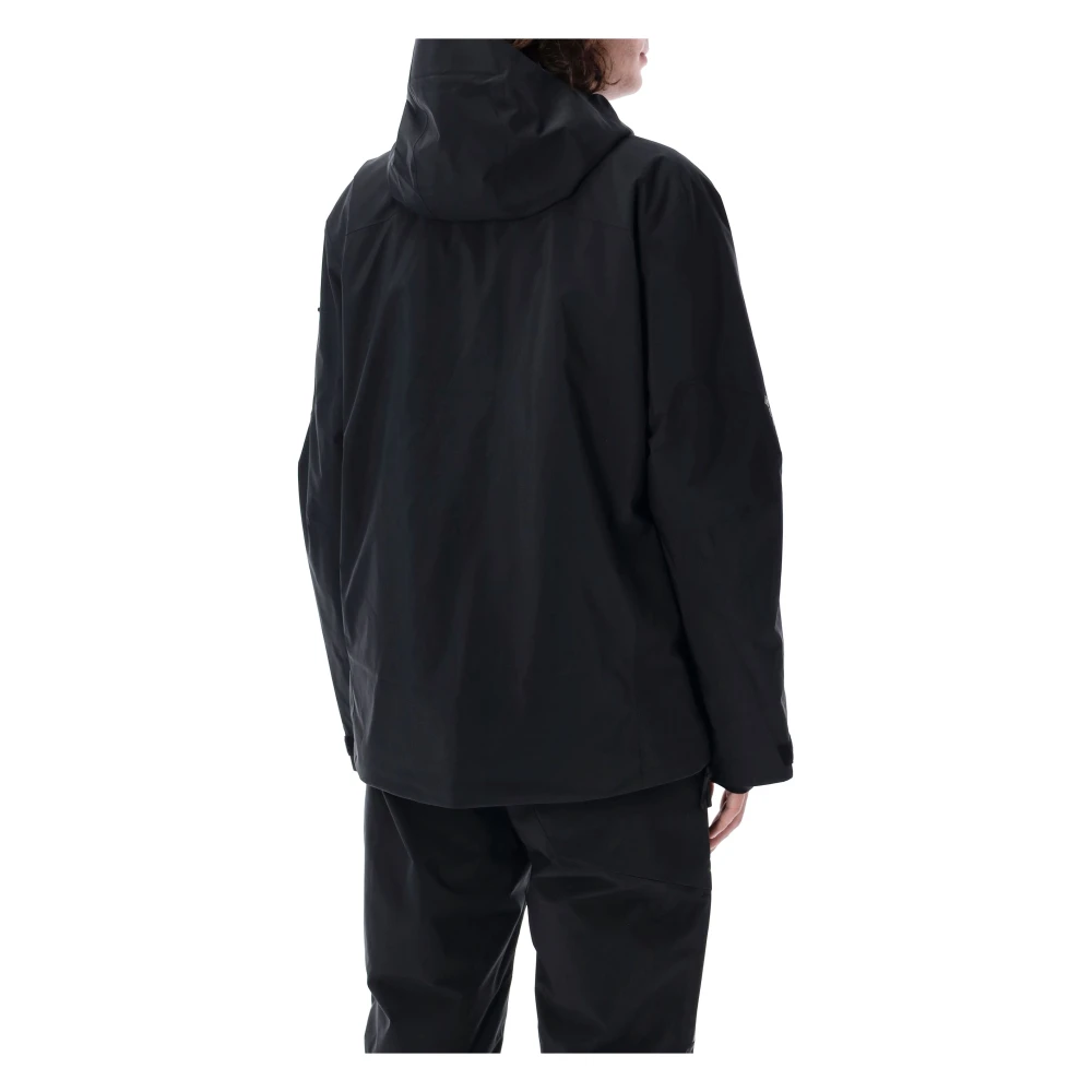 Peak Performance Zwarte Skiwear Jas Aw24 Black Heren