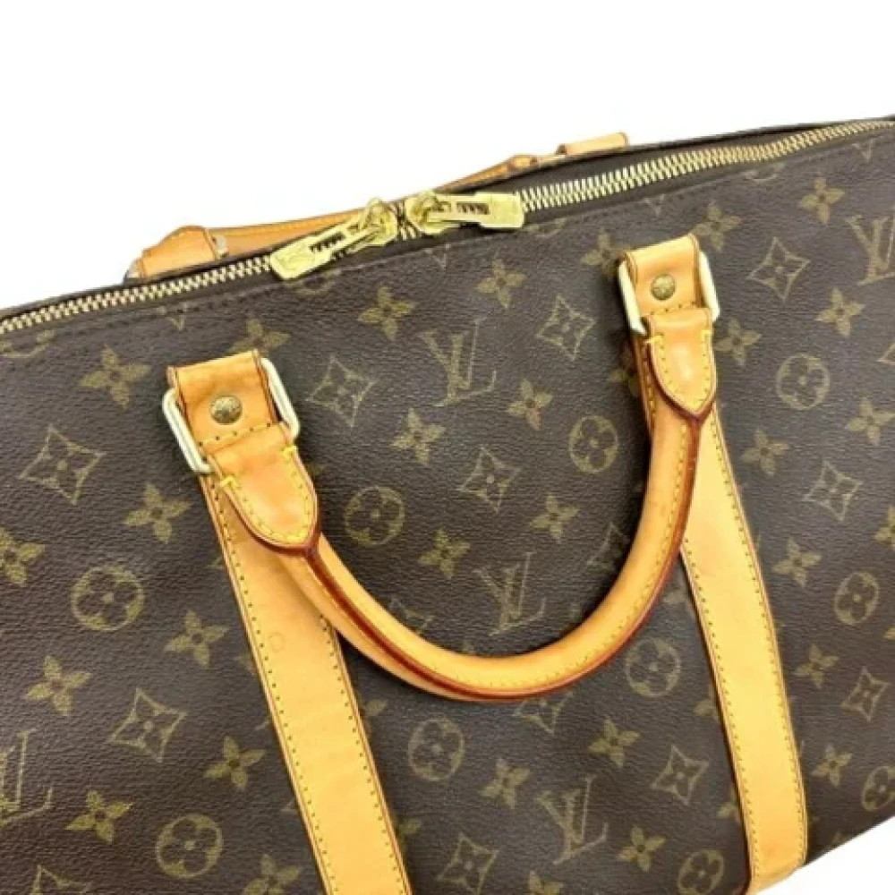 Louis Vuitton Vintage Pre-owned Canvas travel-bags Brown Unisex