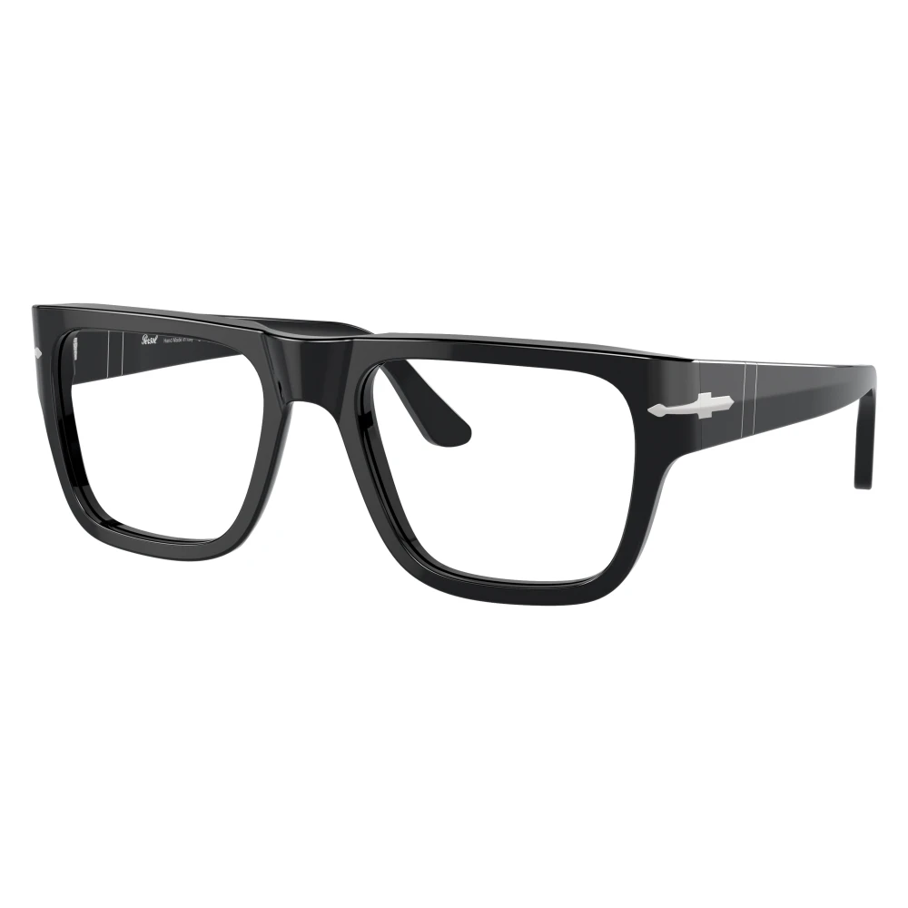 Persol Unisex Black Po3348v Optical Frame - Glasses - 53 Mm - Accessories