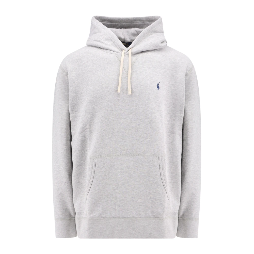 Polo Ralph Lauren Men's Gray Rl Fleece Hoodie