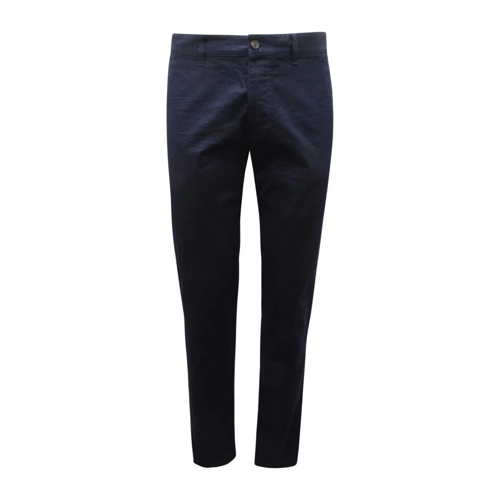 Dsquared2 Men's Blue Italian Made Trousers S74ka0925 S39021