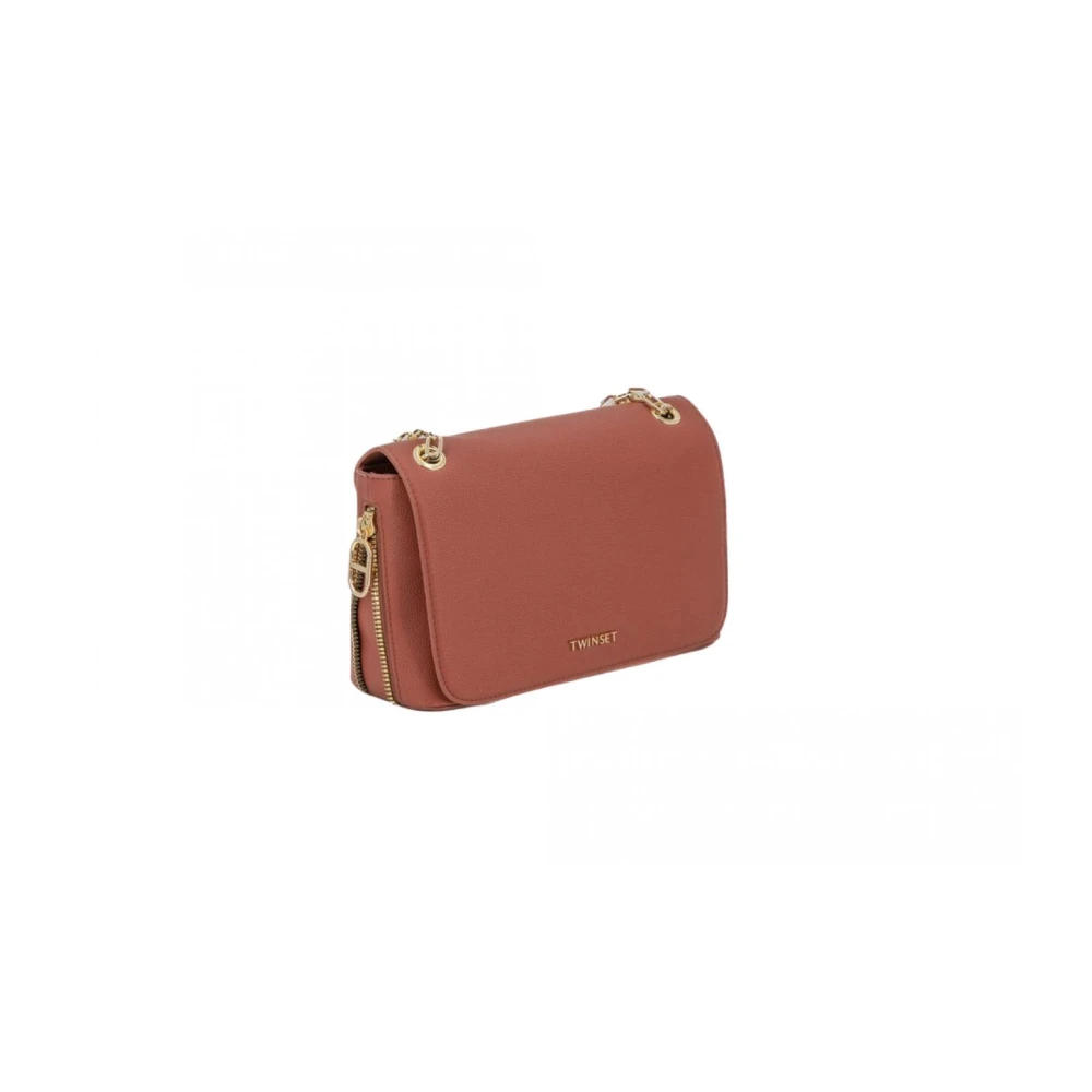 Twinset Eco-leren tassen Beige Dames
