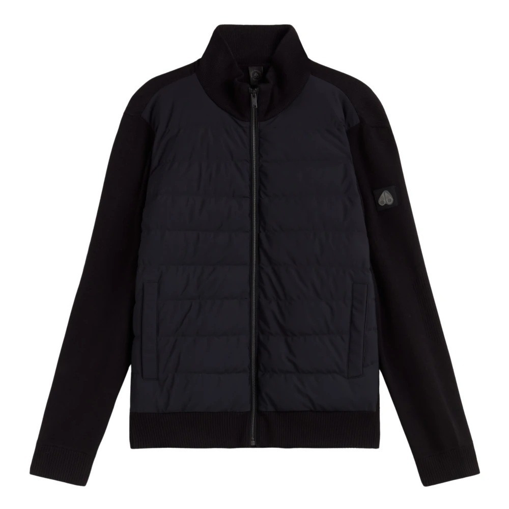 Moose Knuckles Hybride jas voor mannen Black Heren
