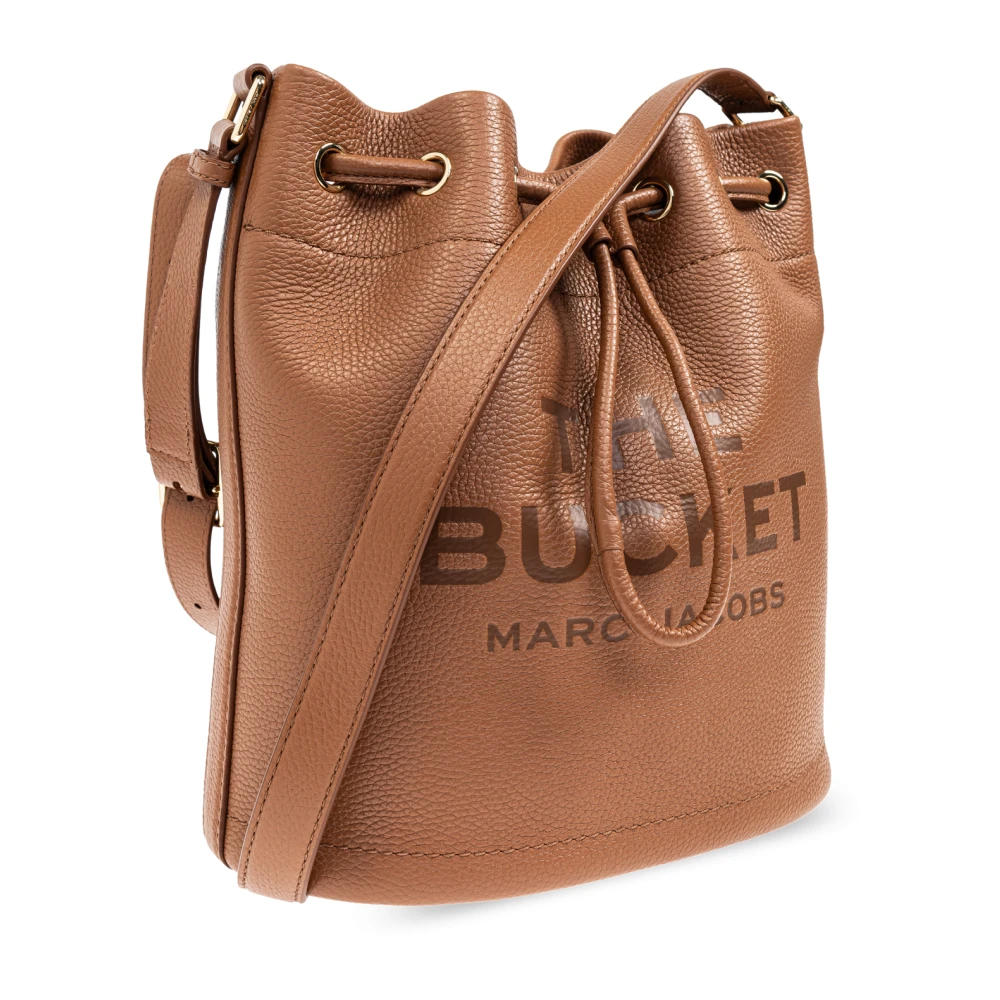 Marc Jacobs Schoudertas The Bucket Brown Dames