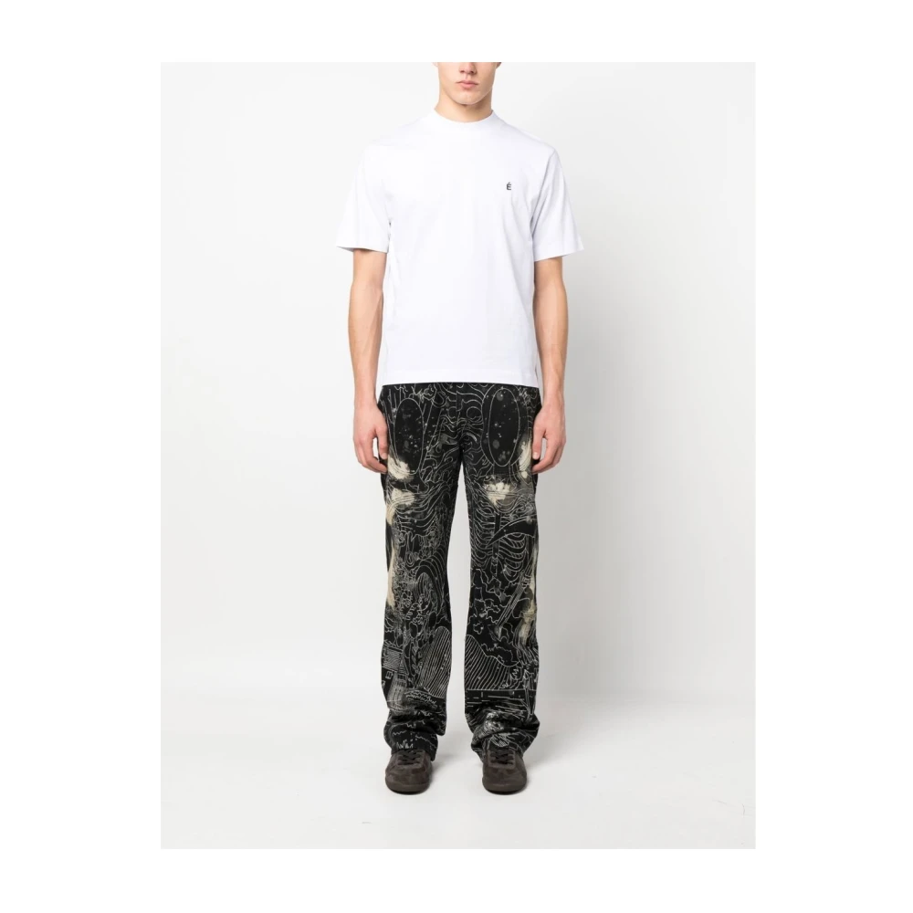 Études Award Accent T-shirts in wit White Heren