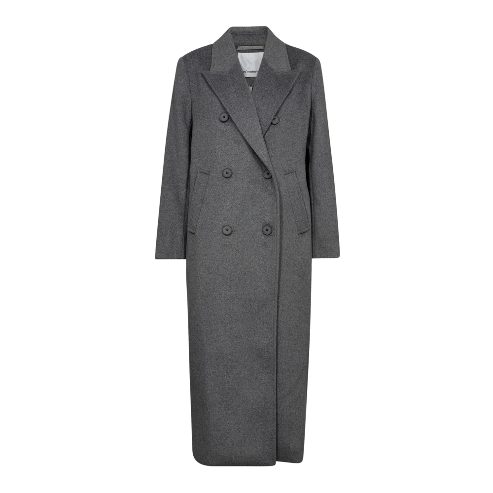 Co'Couture Klassieke Lichtgrijze Jas Gray Dames
