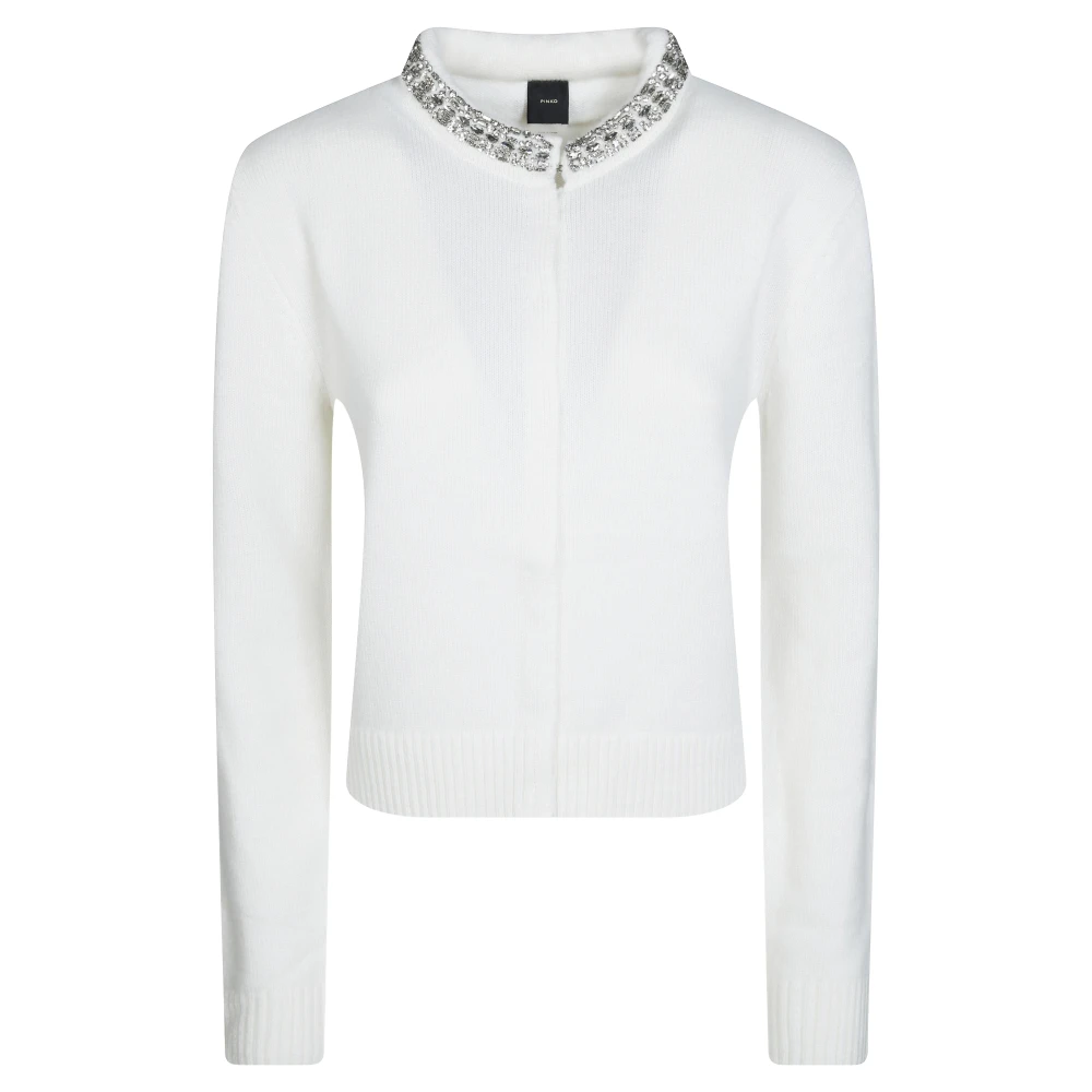 Pinko Donna Bianco Maglie, S, New, - Immagine 3