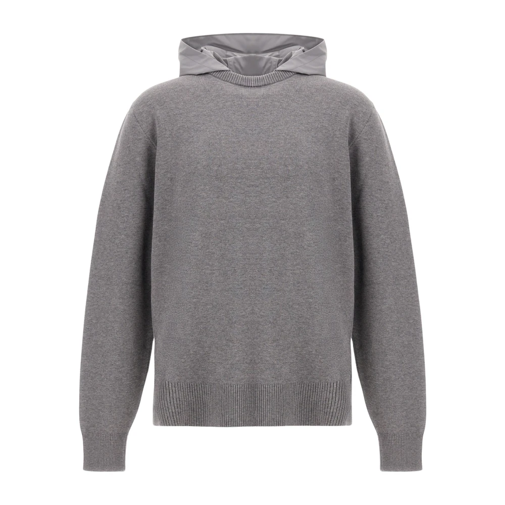 Herno Mannelijk Grijs Resort Sweater
