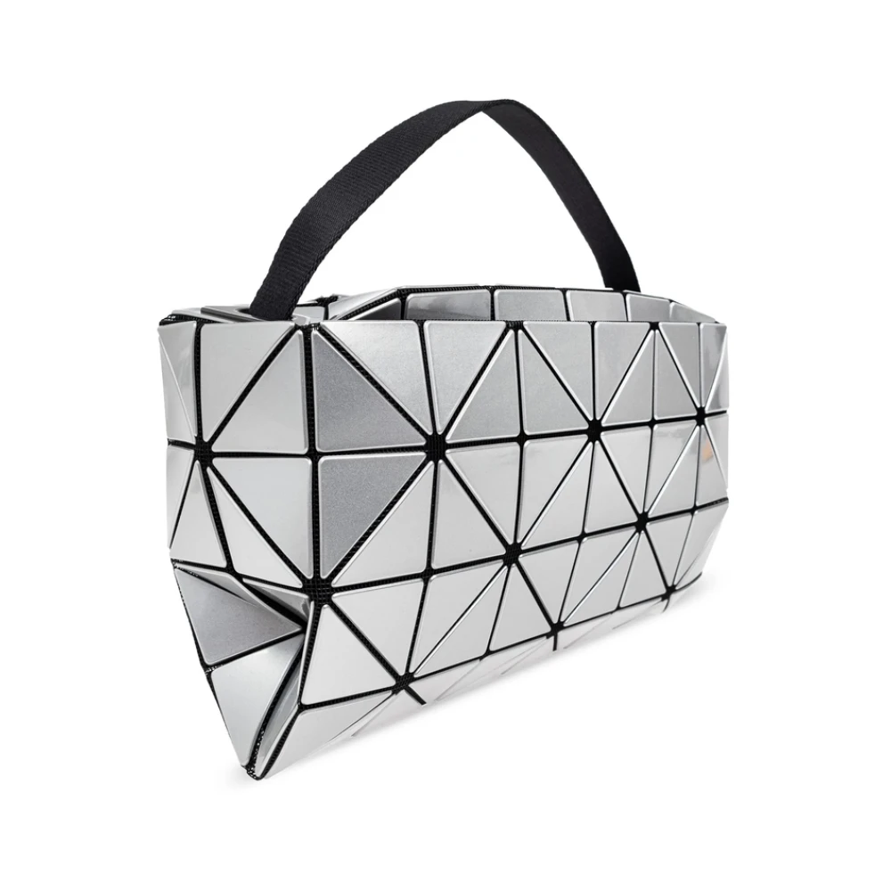 Issey Miyake Grijze Schoudertas met Ritssluiting Gray Dames
