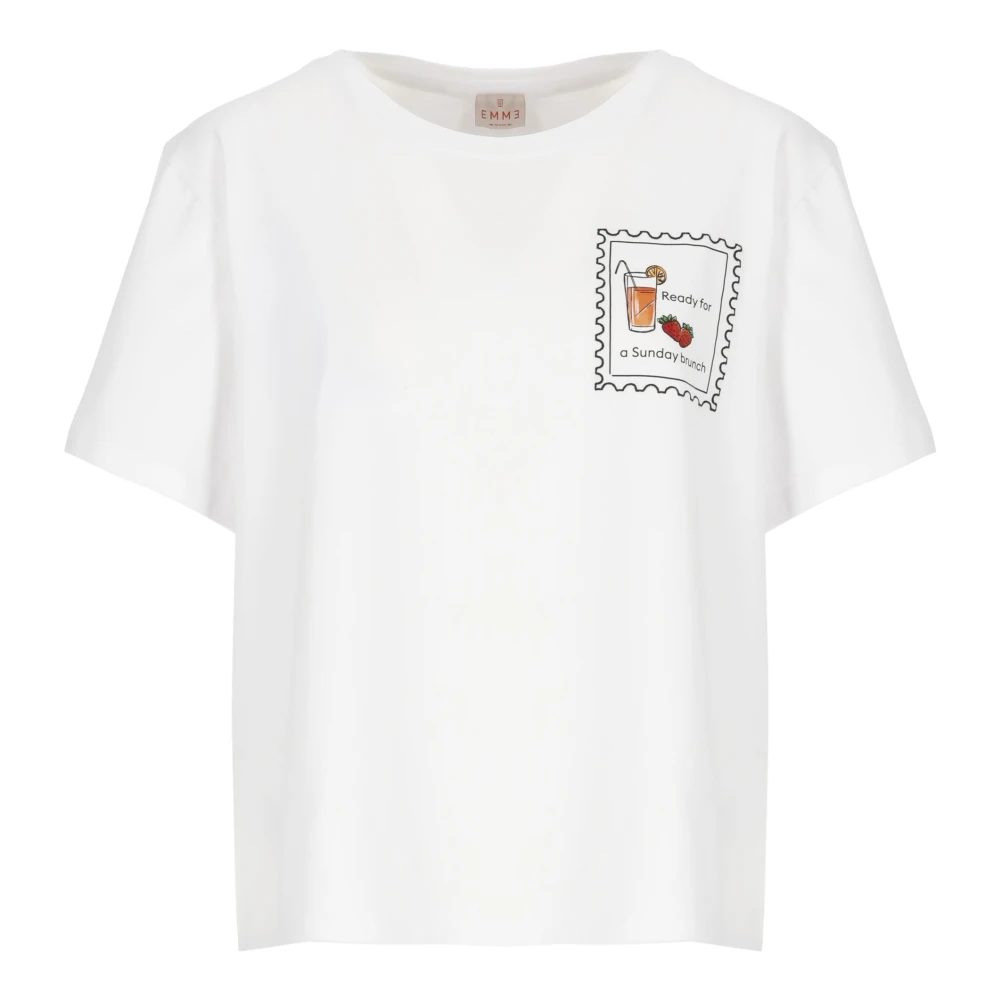 Marella Mujer Blanco Camisetas, Talla: L