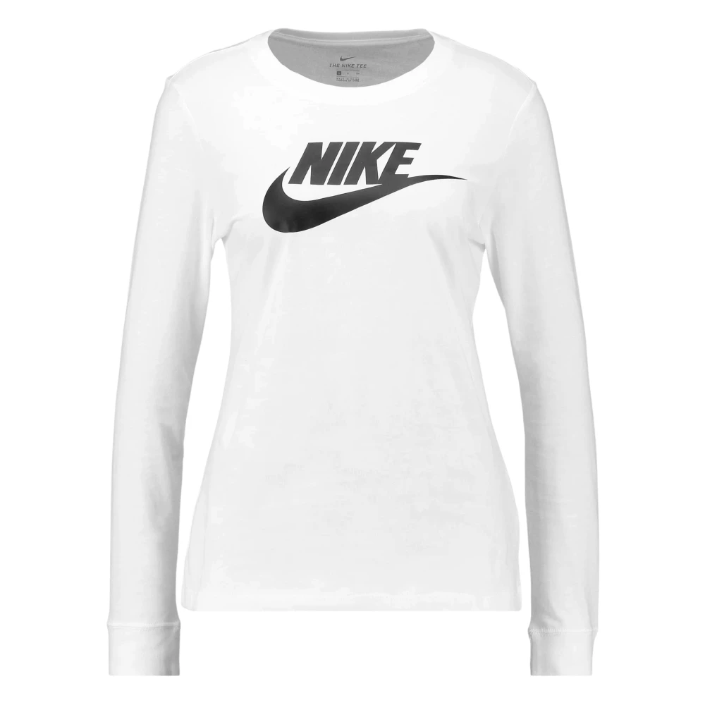 Nike - Tops manches longues d'entraînement - Blanc -