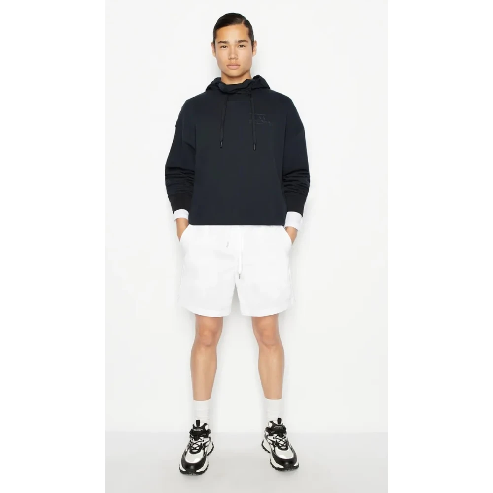 Armani Exchange Stijlvolle Casual Shorts White Heren