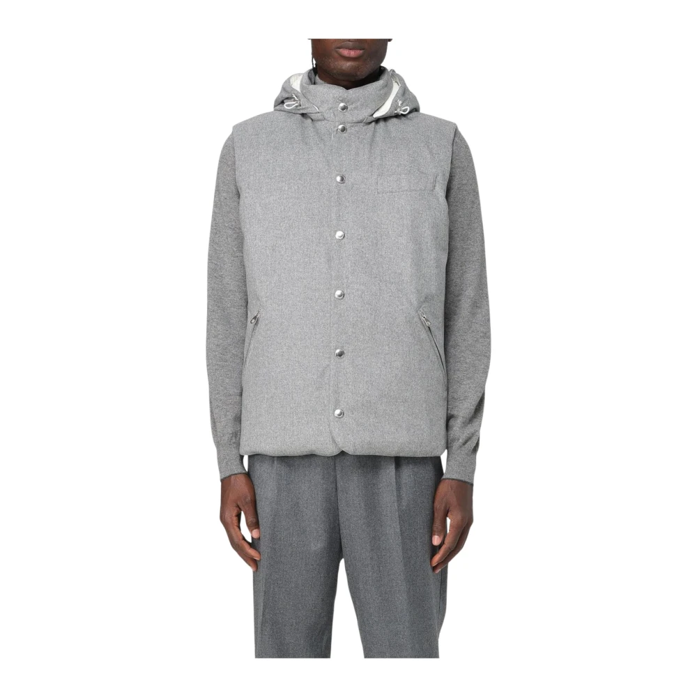 Jackets > Vests - - Brunello Cucinelli - Modalova